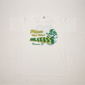 Vintage Jerzees Single Stitch 1980 Tee Shirt T-Shirt Class of 1960.